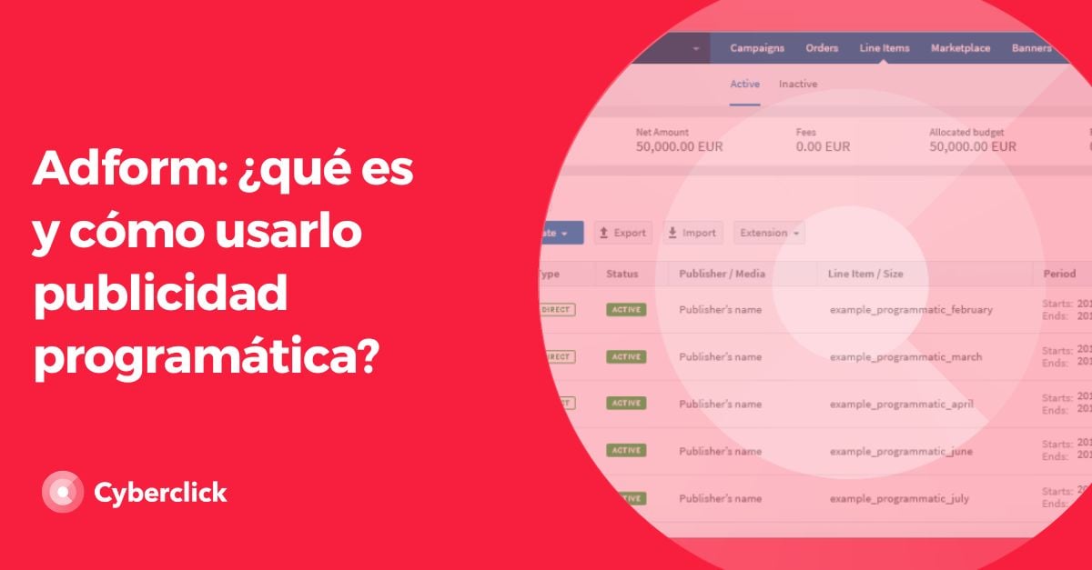 Adform ¿qué es y cómo usarlo publicidad programática?